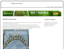 Tablet Screenshot of mediterraneanbar.com